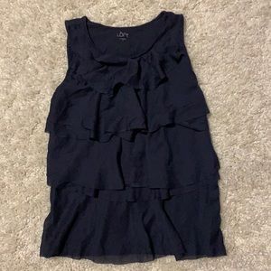 LOFT Ruffled Tank Top